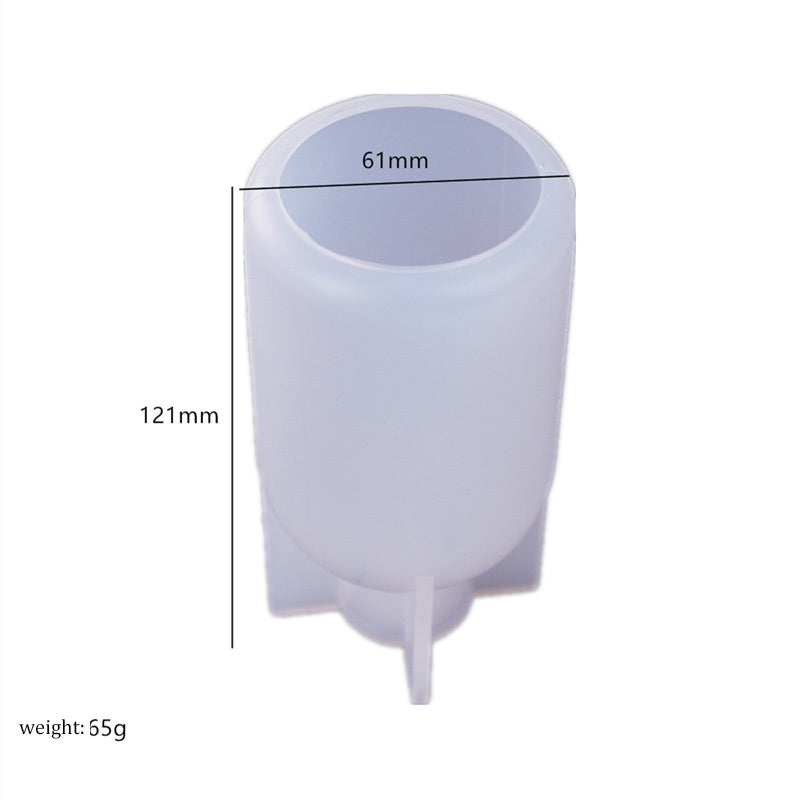 3 Size Pillar Tealight Holder Molds, Cube Candle Holder Resin Mold –  IntoResin